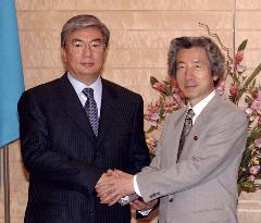 Kazakstan's Tokaev meets Koizumi